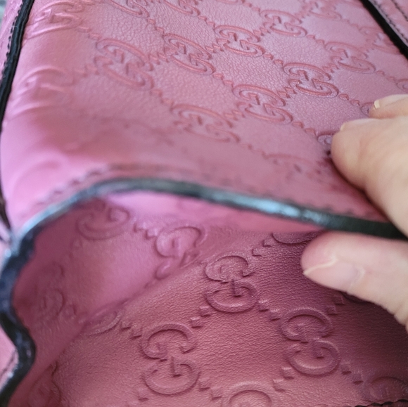 FIRM NO OFFERS SALE ONLY NO TRADE Gucci Pink Tassel Emily Medium Size - Picture 6 of 12